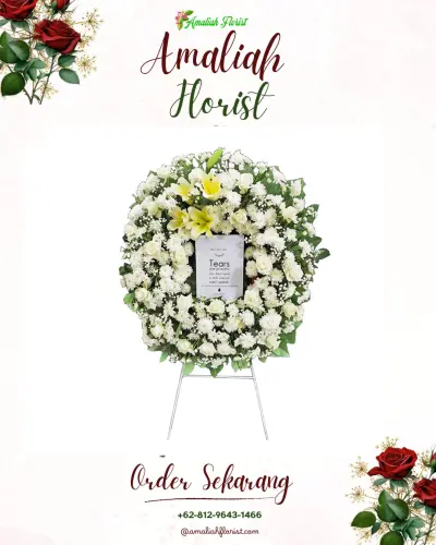 Krans Bunga Duka Cita di Gelaranyar